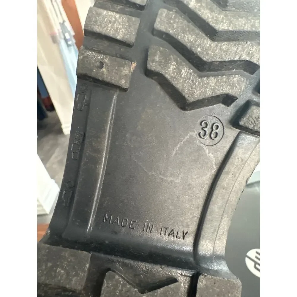 Burberry Kenyon Nova Check Belt Rain Boots Size 38(8) - Picture 6 of 11